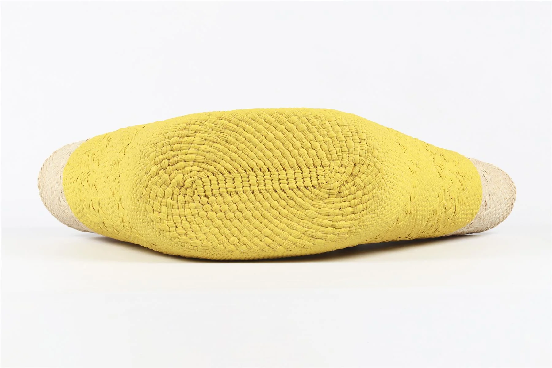 LOEWE YELLOW ANAGRAM MEDIUM STRAW SHOULDER BAG - Image 8