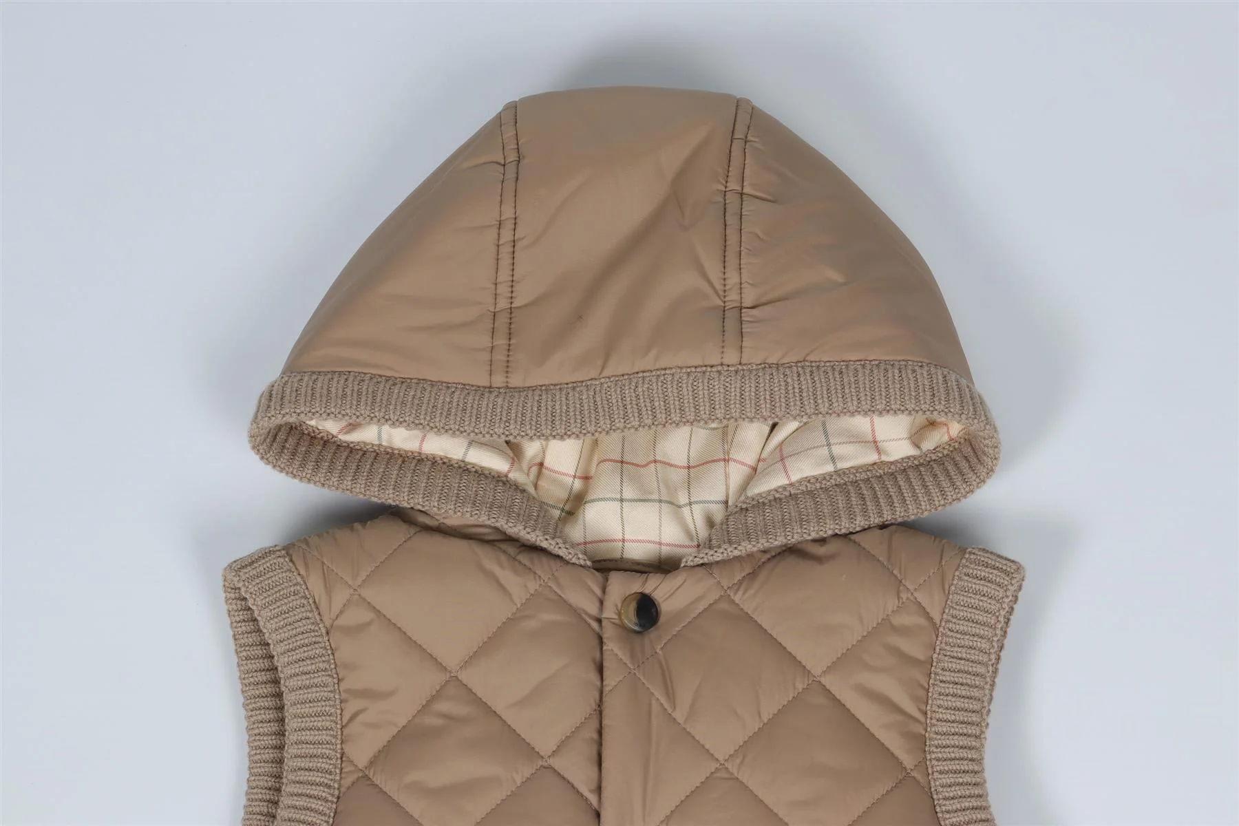 LORO PIANA BEIGE KIDS BOYS GILET 8 YEARS - Image 3
