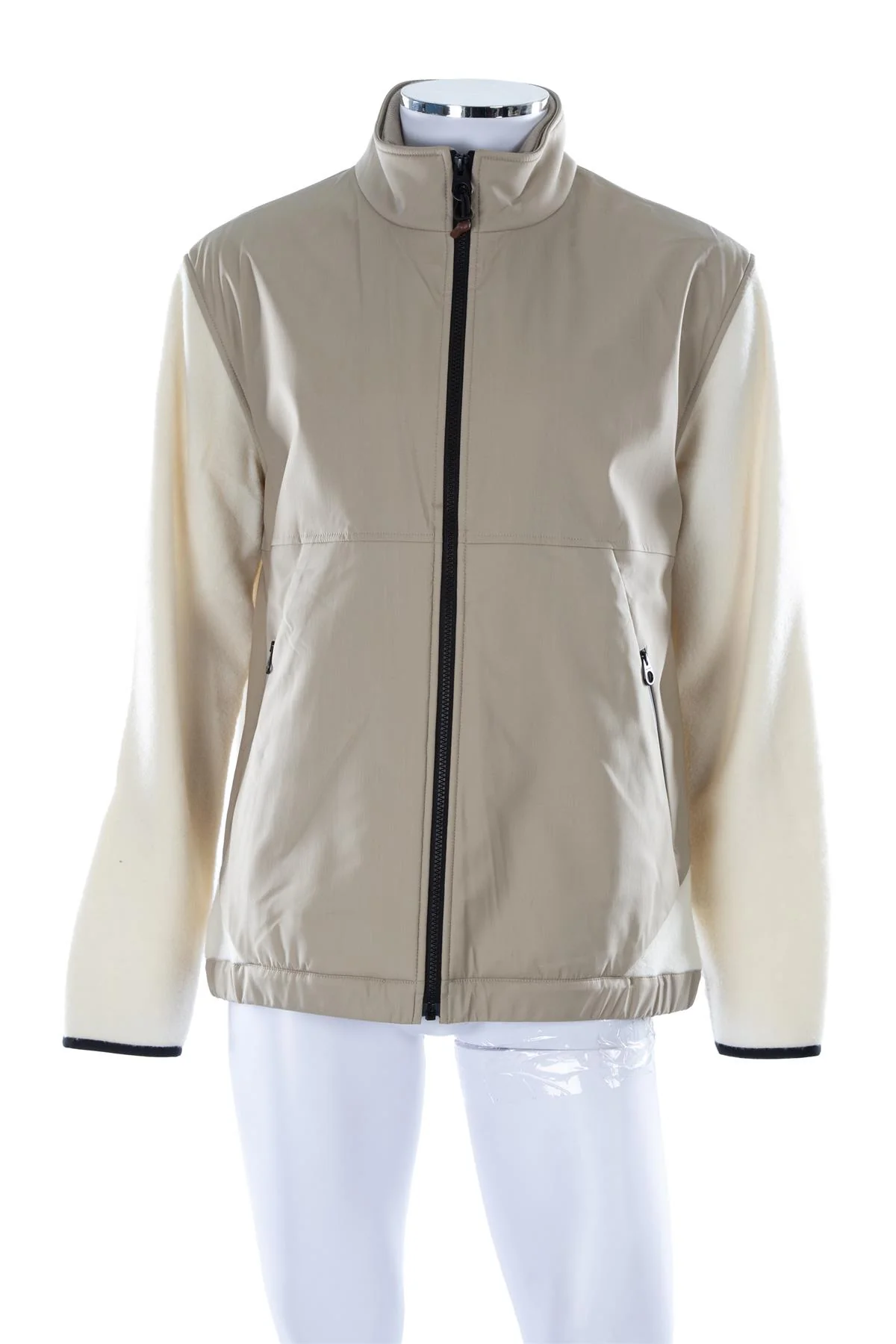 LORO PIANA BEIGE MEN'S MERIBEL CASHMERE JACKET LARGE - Image 2