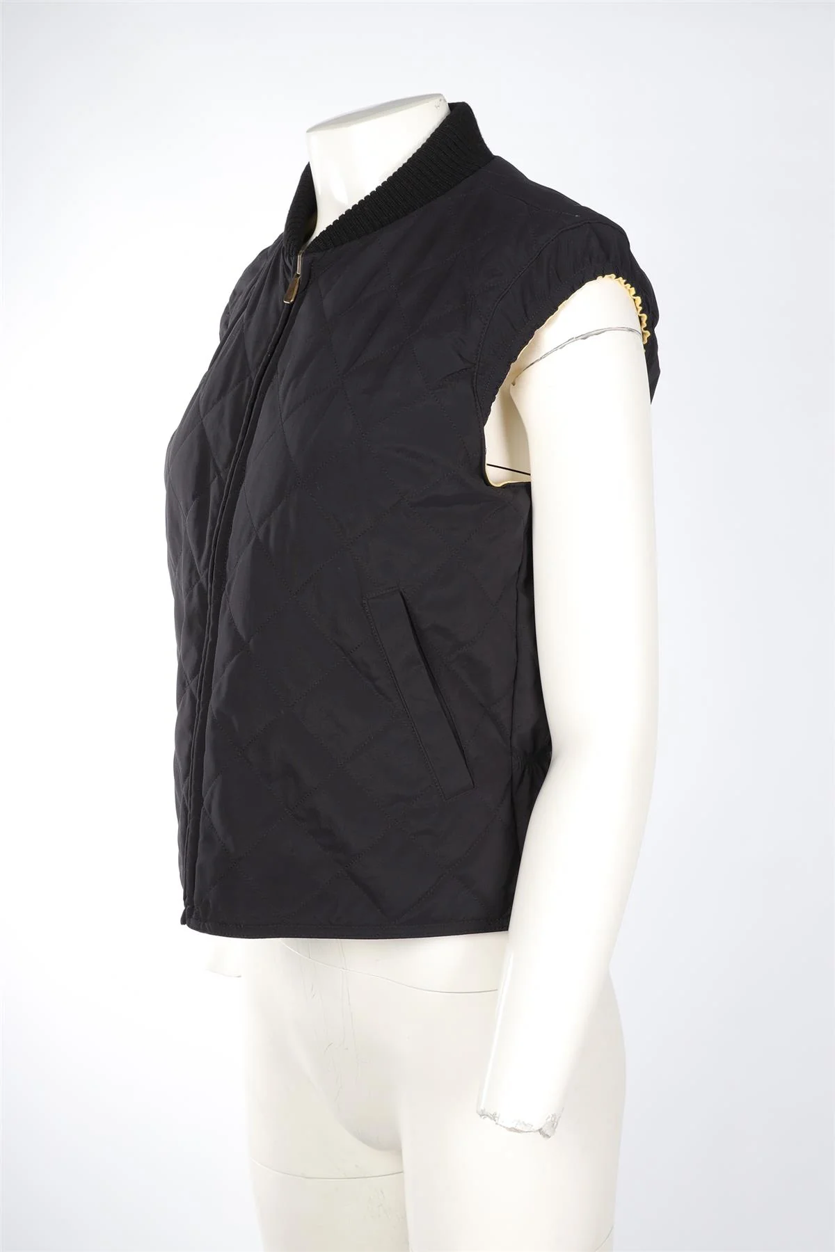 LORO PIANA BLACK VINTAGE SHELL GILET MEDIUM - Image 3