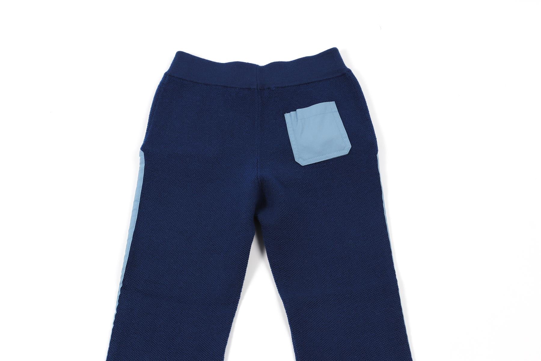 LORO PIANA BLUE KIDS BOYS PANTS 6 YEARS - Image 5