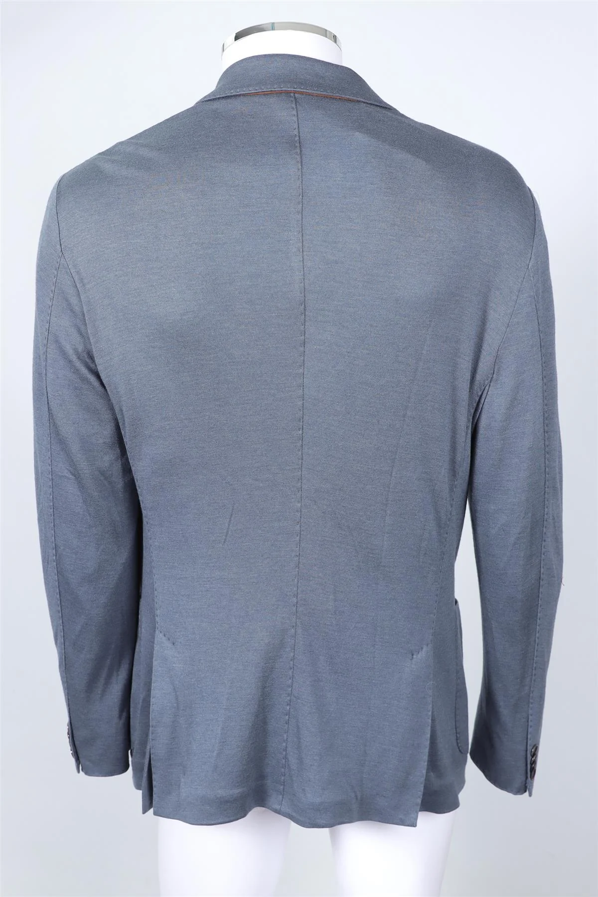 LORO PIANA BLUE MEN'S CASHMERE BLAZER IT 56 UK 46 - Image 4