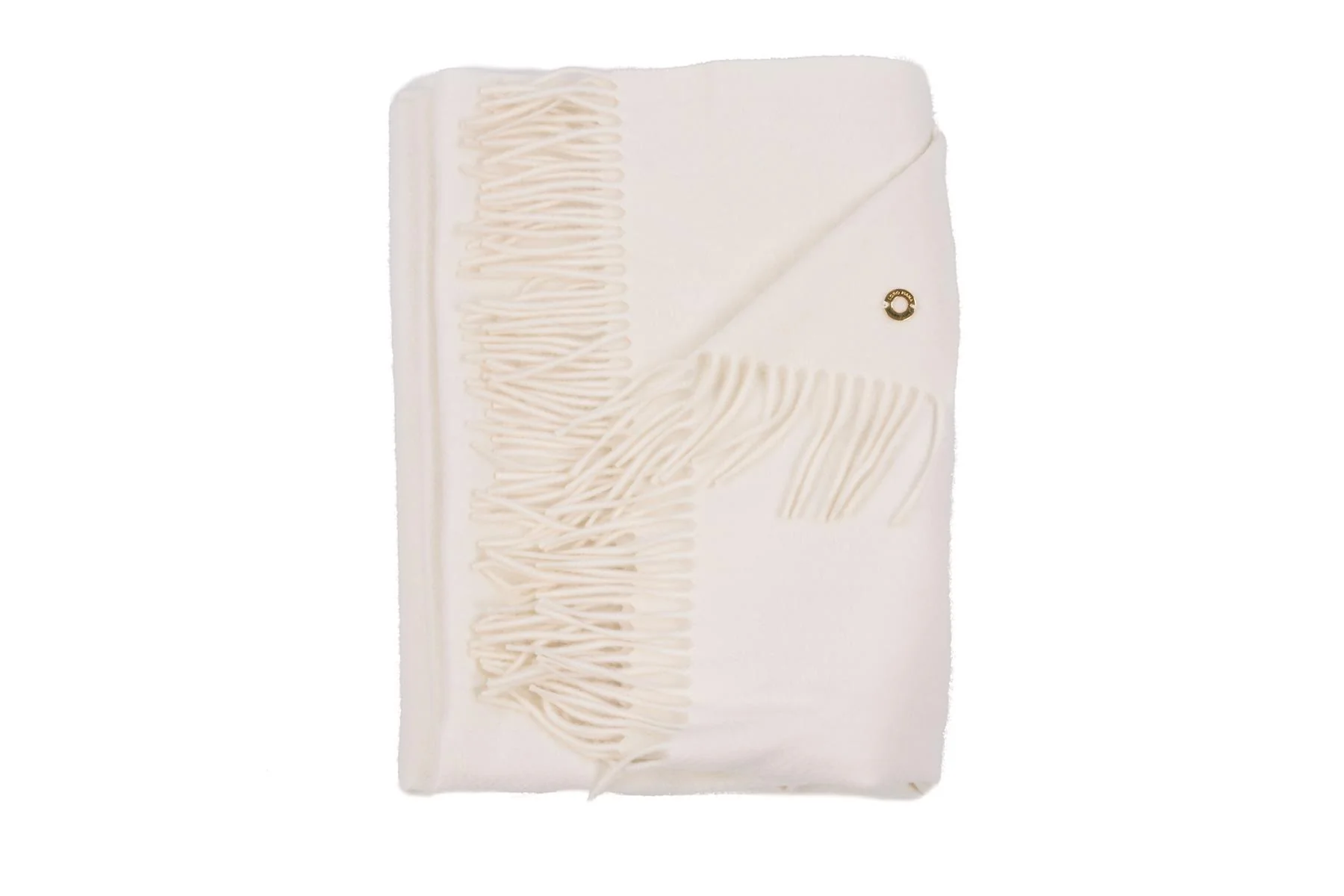 LORO PIANA IVORY CASHMERE SCARF - Image 2
