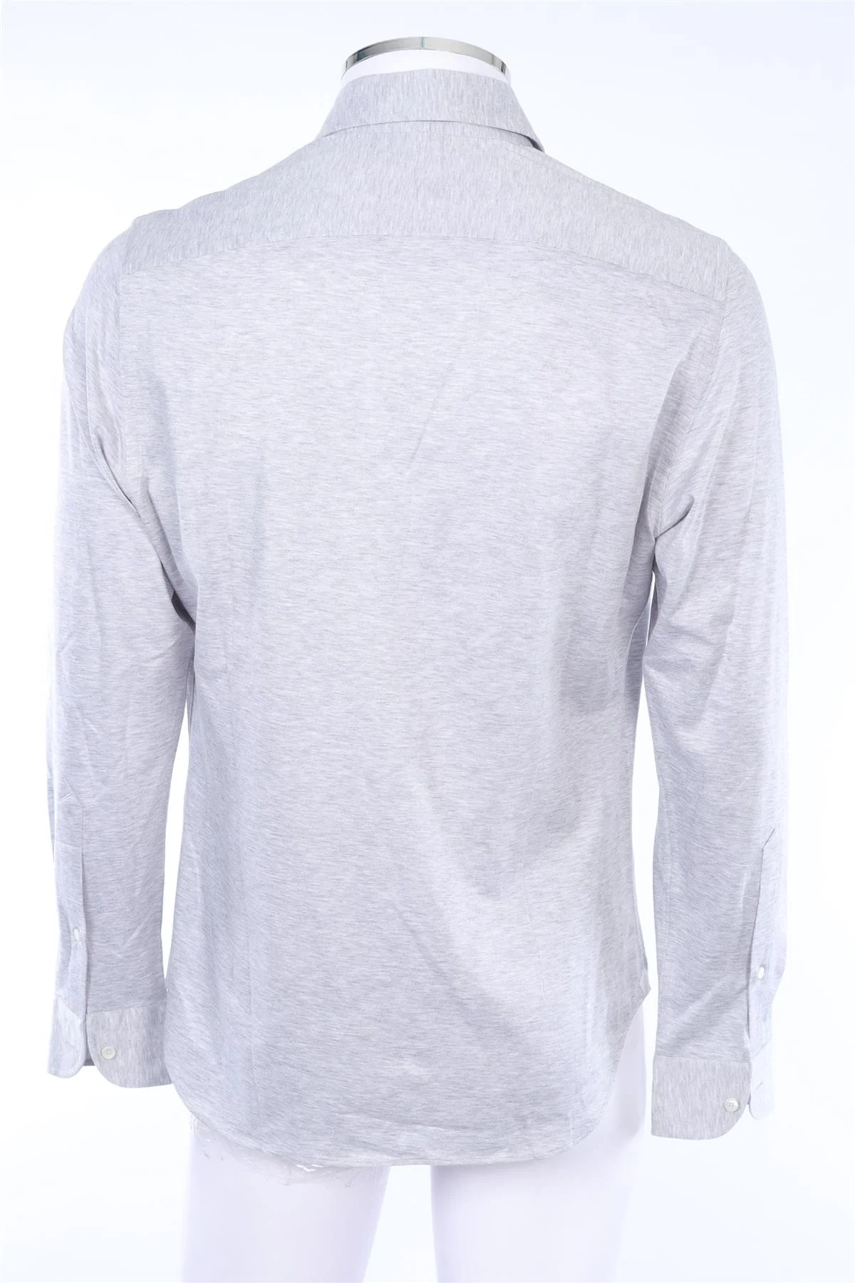 LORO PIANA LIGHT GREY MEN'S SHIRT MEDIUM - Image 4