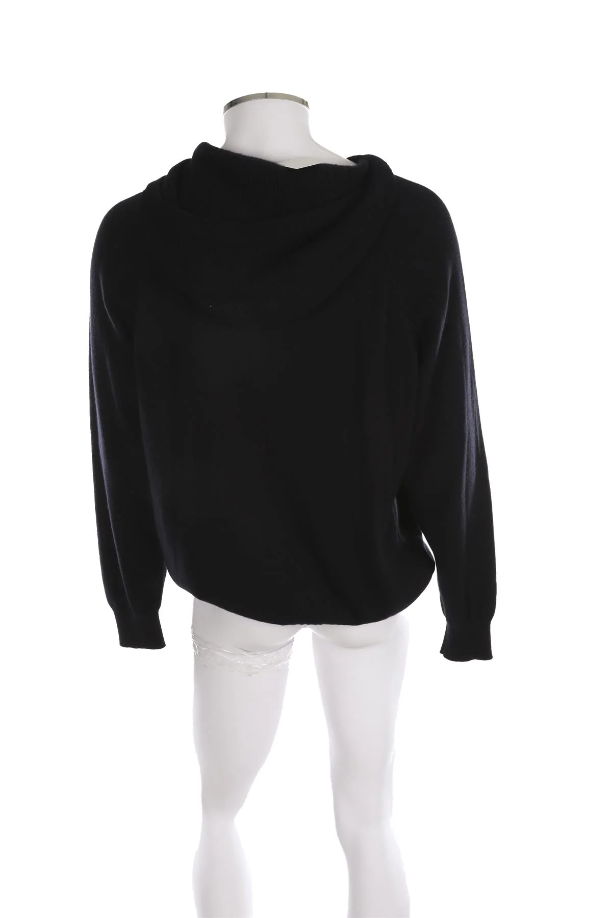 LORO PIANA NAVY MEN'S CASHMERE HOODIE XLARGE - Image 4