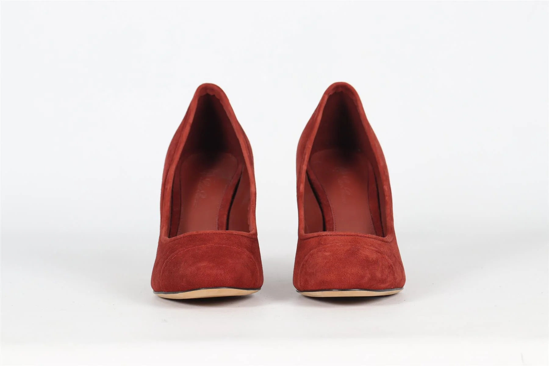 LORO PIANA SUEDE PUMPS EU 37 UK 4 US 7 - Image 3