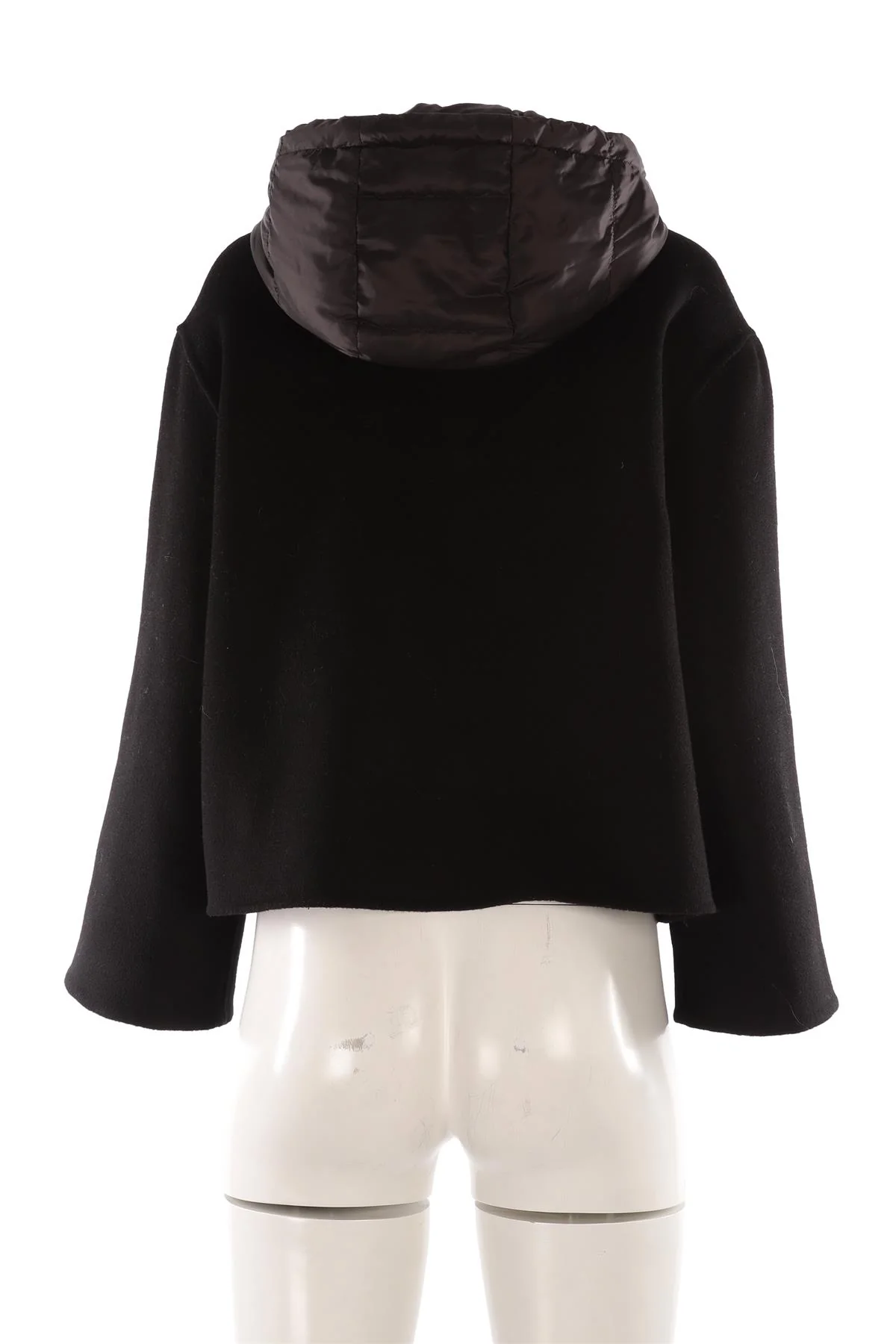 LOU ANDREA BLACK CASHMERE JACKET XLARGE - Image 4