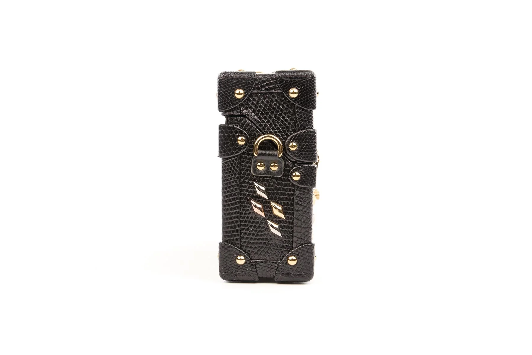 LOUIS VUITTON BLACK 2016 PETITE MALLE LEATHER CLUTCH - Image 5