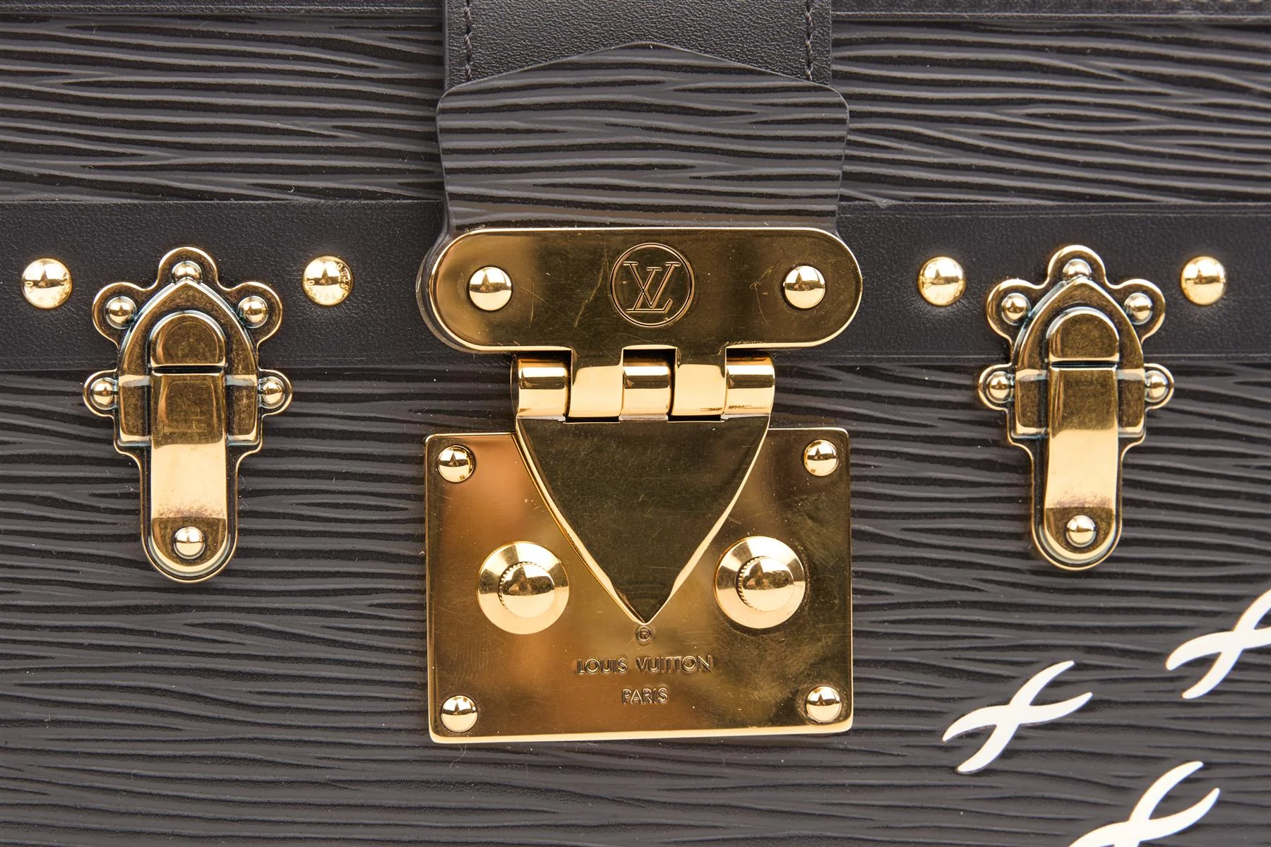 LOUIS VUITTON BLACK 2017 PETITE MALLE EPI LEATHER CLUTCH - Image 9