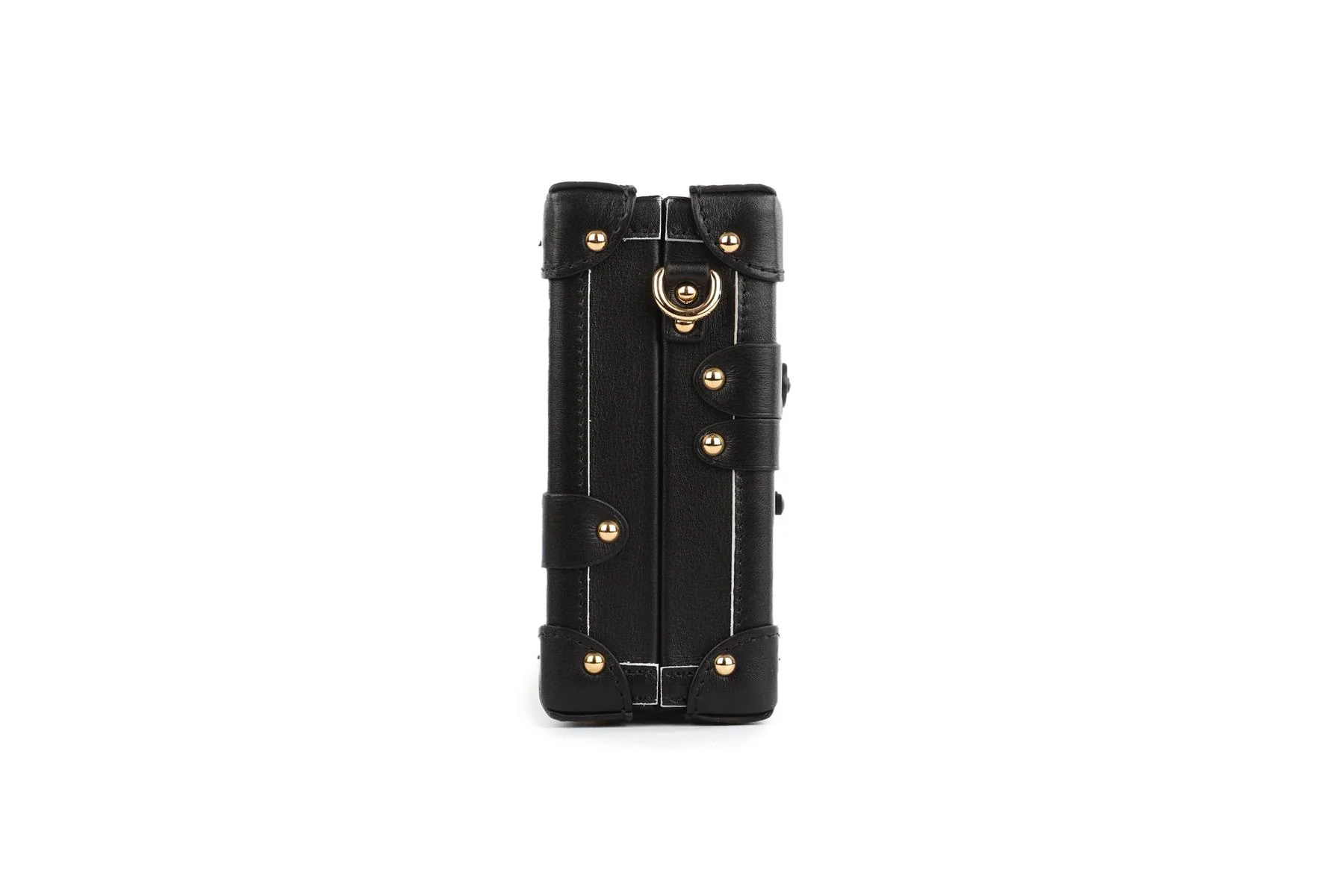 LOUIS VUITTON BLACK 2017 PETITE MALLE GOLDEN LIGHT LEATHER CLUTCH - Image 5