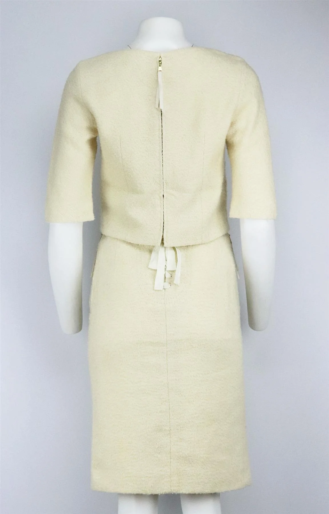 LOUIS VUITTON BOUCLE SKIRT FR 38 UK 10 - Image 4