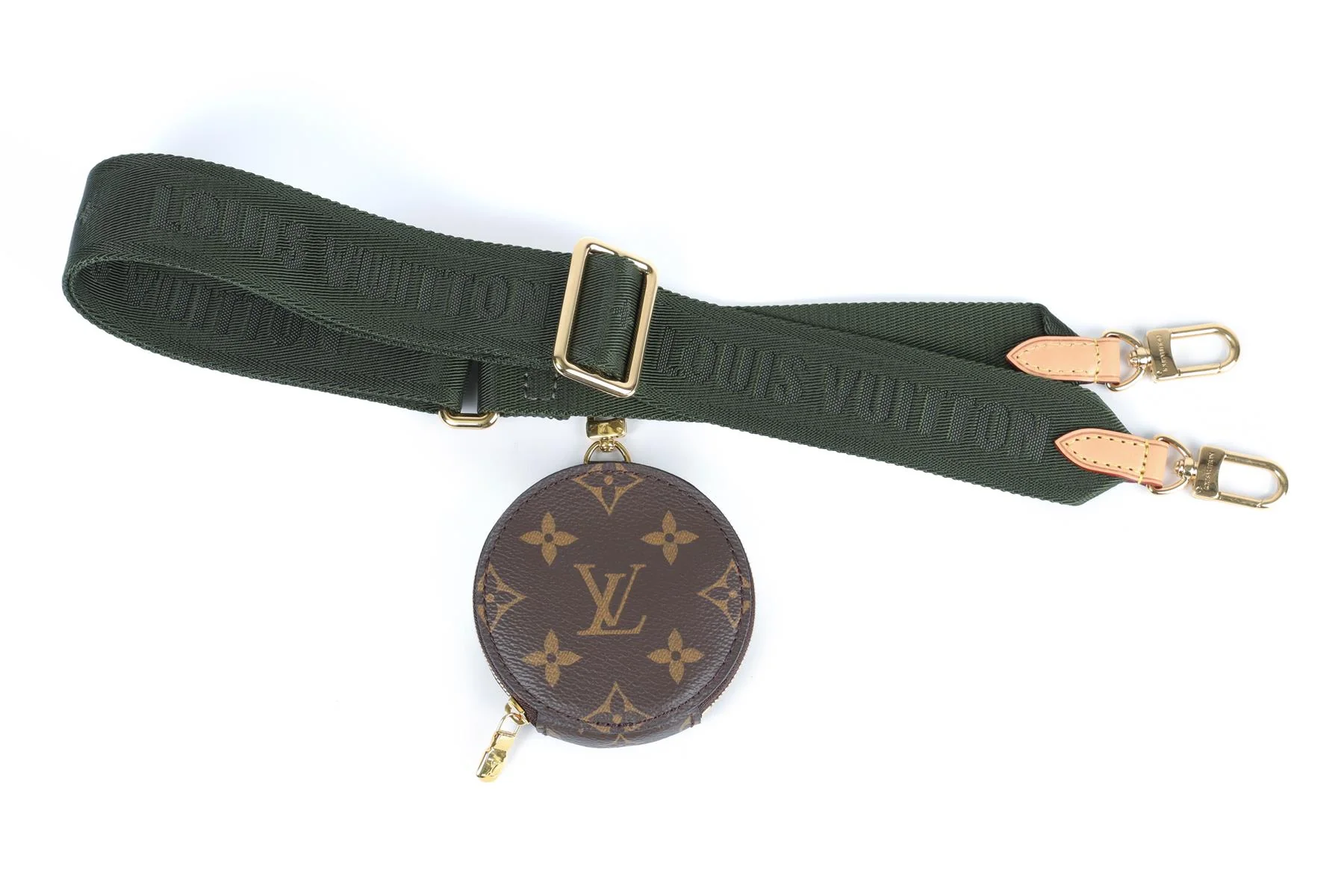 LOUIS VUITTON GREEN 2021 MAXI MULTI POCHETTE MONOGRAM NYLON SHOULDER BAG - Image 11