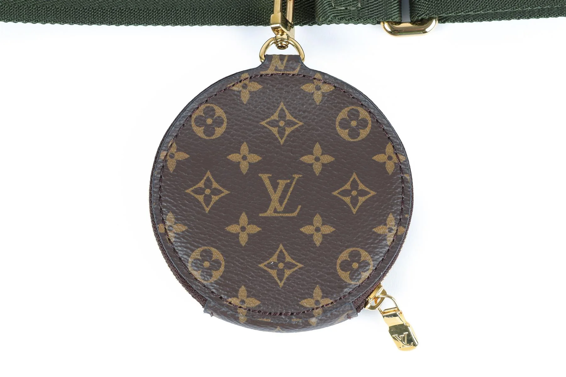LOUIS VUITTON GREEN 2021 MAXI MULTI POCHETTE MONOGRAM NYLON SHOULDER BAG - Image 12