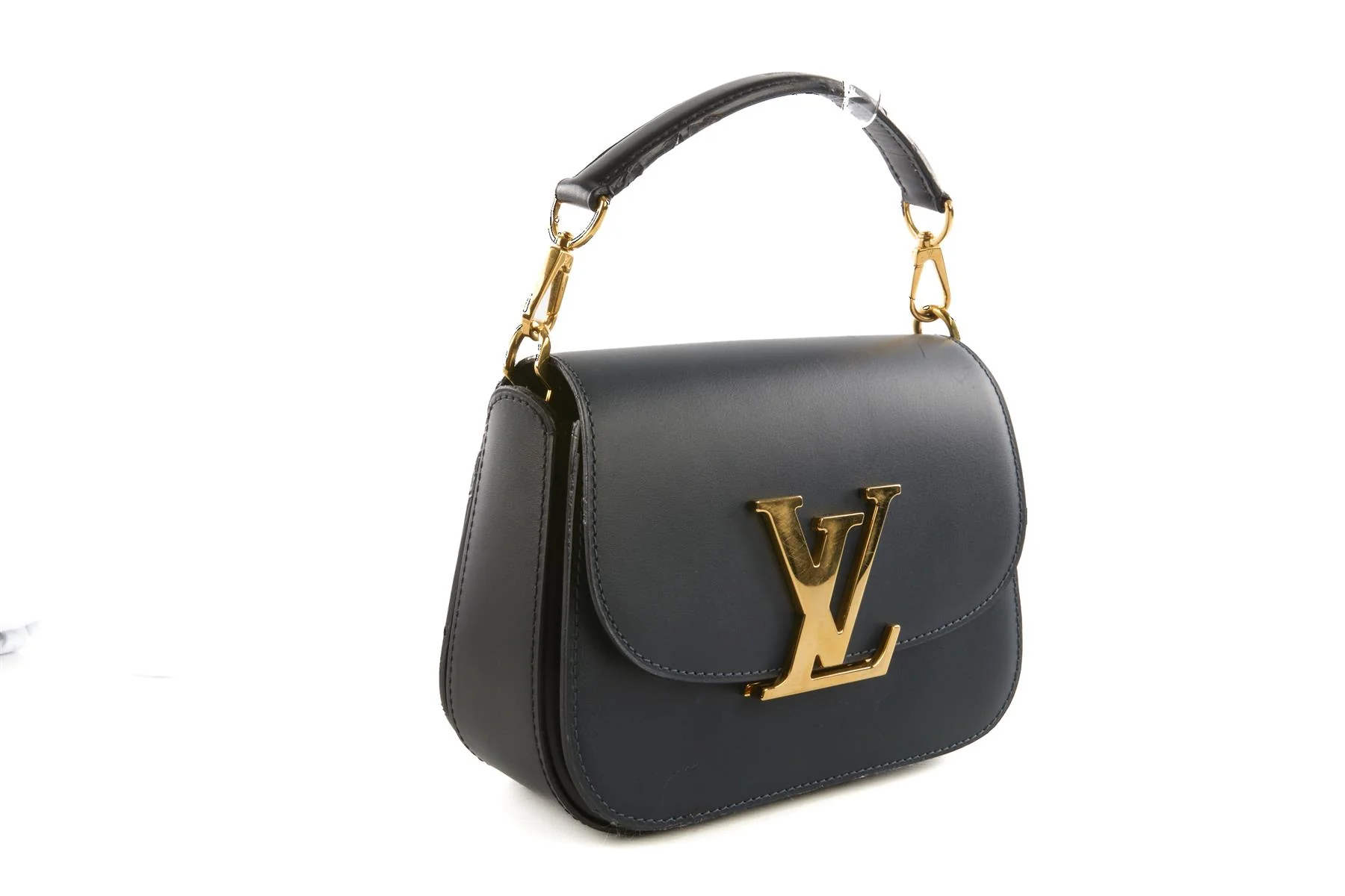 LOUIS VUITTON NAVY 2013 VIVIENNE LEATHER TOTE BAG - Image 3