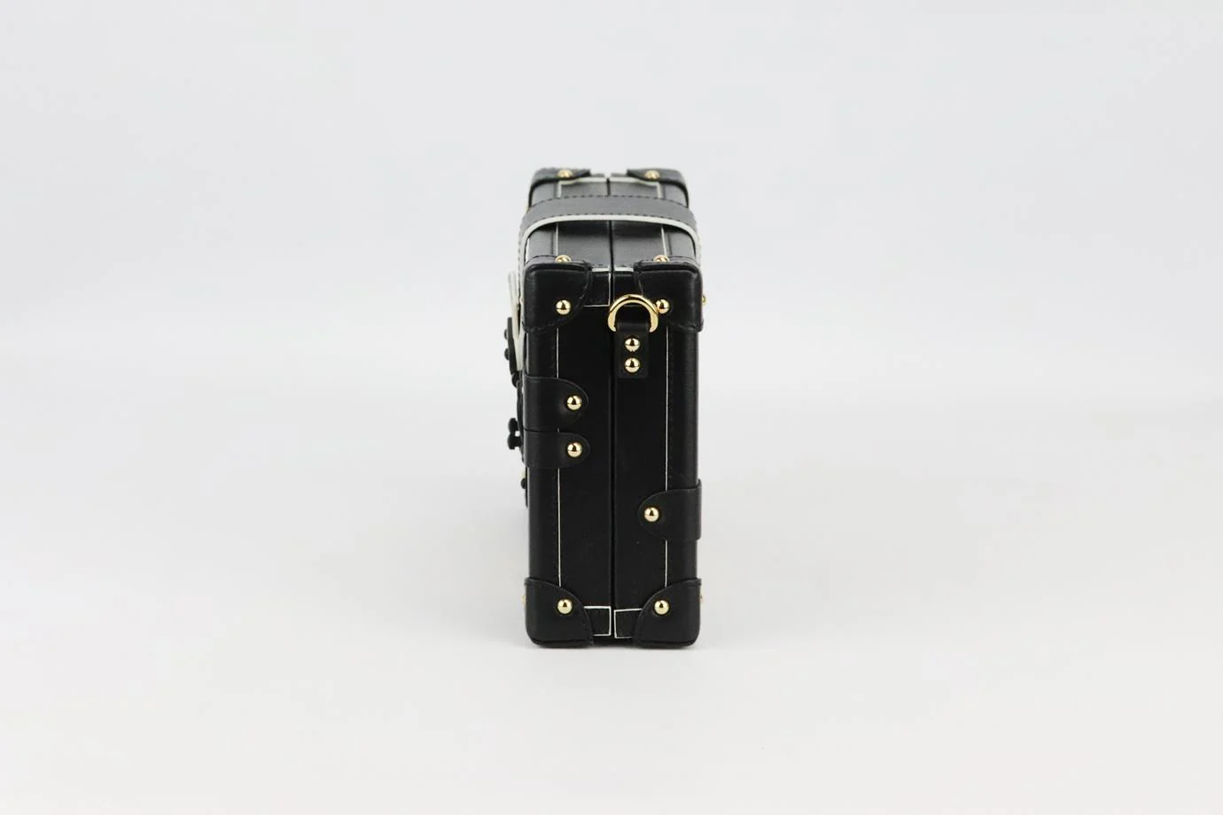 LOUIS VUITTON PETITE MALLE GOLDEN LIGHT CITY LEATHER CLUTCH - Image 5