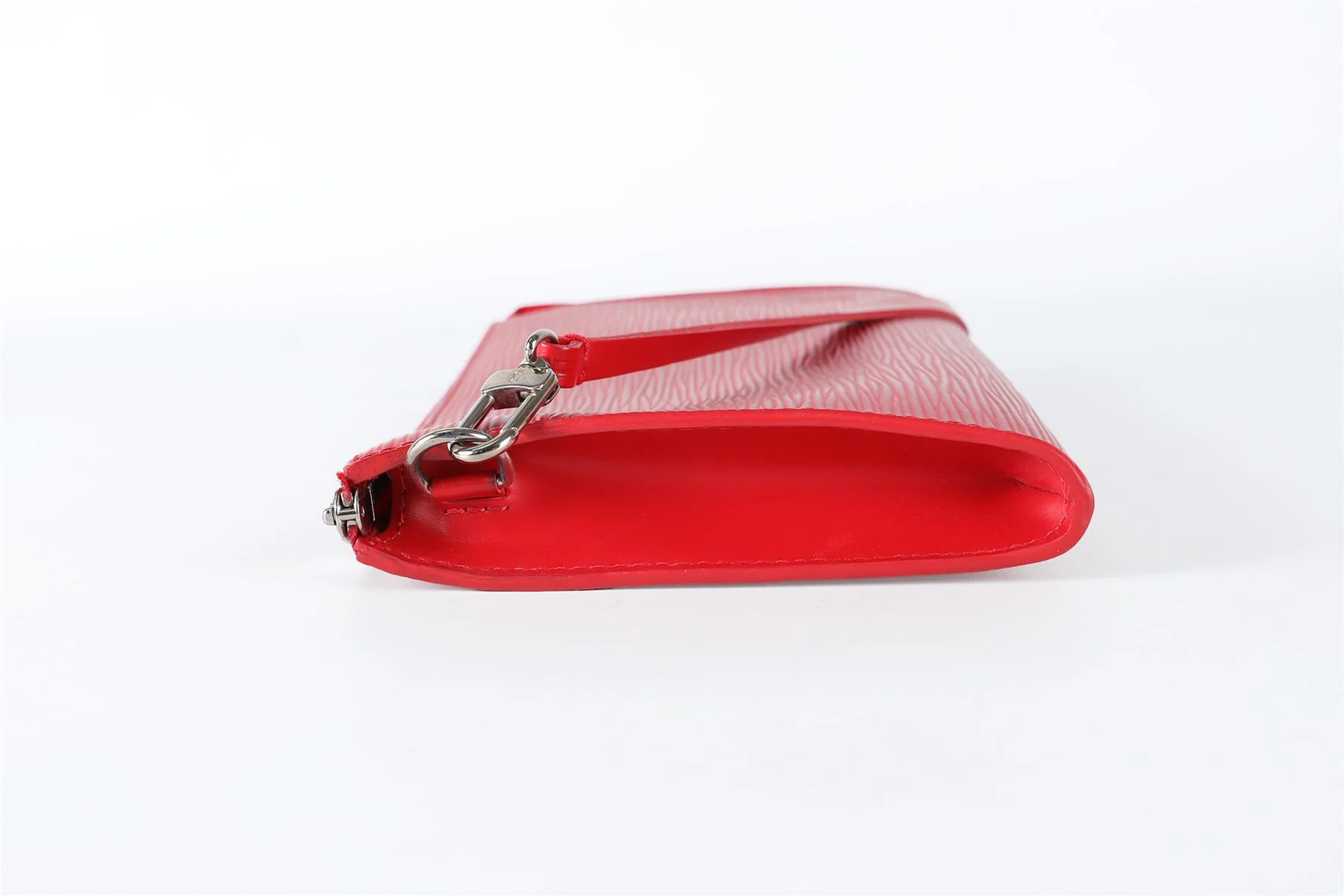 LOUIS VUITTON RED 2007 POCHETTE ACCESSOIRES EPI LEATHER SHOULDER BAG - Image 5