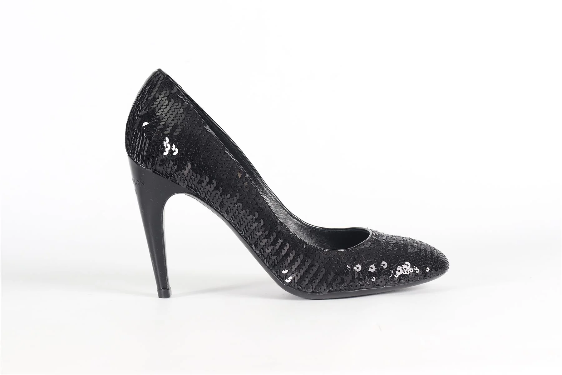 LOUIS VUITTON SEQUIN AND LEATHER PUMPS EU 38 UK 5 US 8 - Image 2