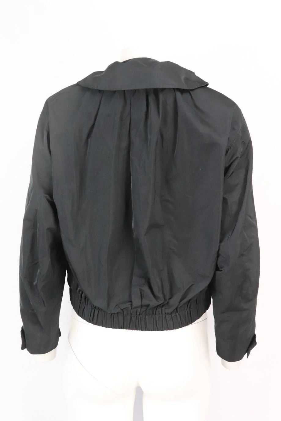 LOUIS VUITTON SILK BLEND BOMBER JACKET FR 36 UK 8 - Image 4