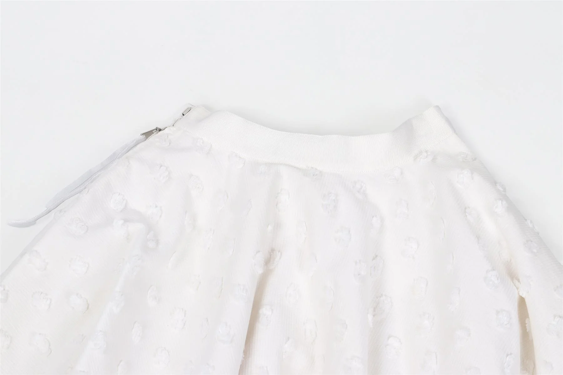 LOUIS VUITTON WHITE COTTON MIDI SKIRT FR 34 UK 6 - Image 6
