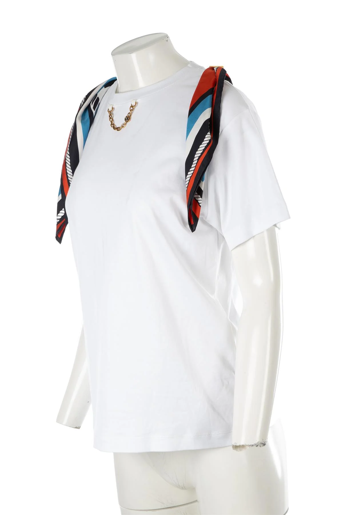 LOUIS VUITTON WHITE COTTON T-SHIRT MEDIUM - Image 3