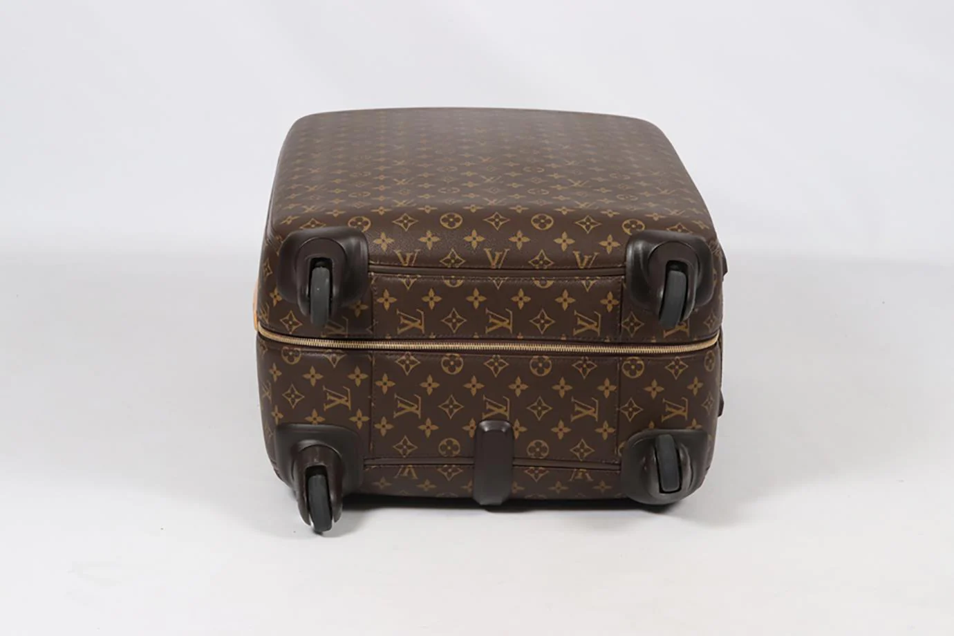 LOUIS VUITTON ZEPHYR 70 MONOGRAM COATED CANVAS AND LEATHER SUITCASE - Image 10