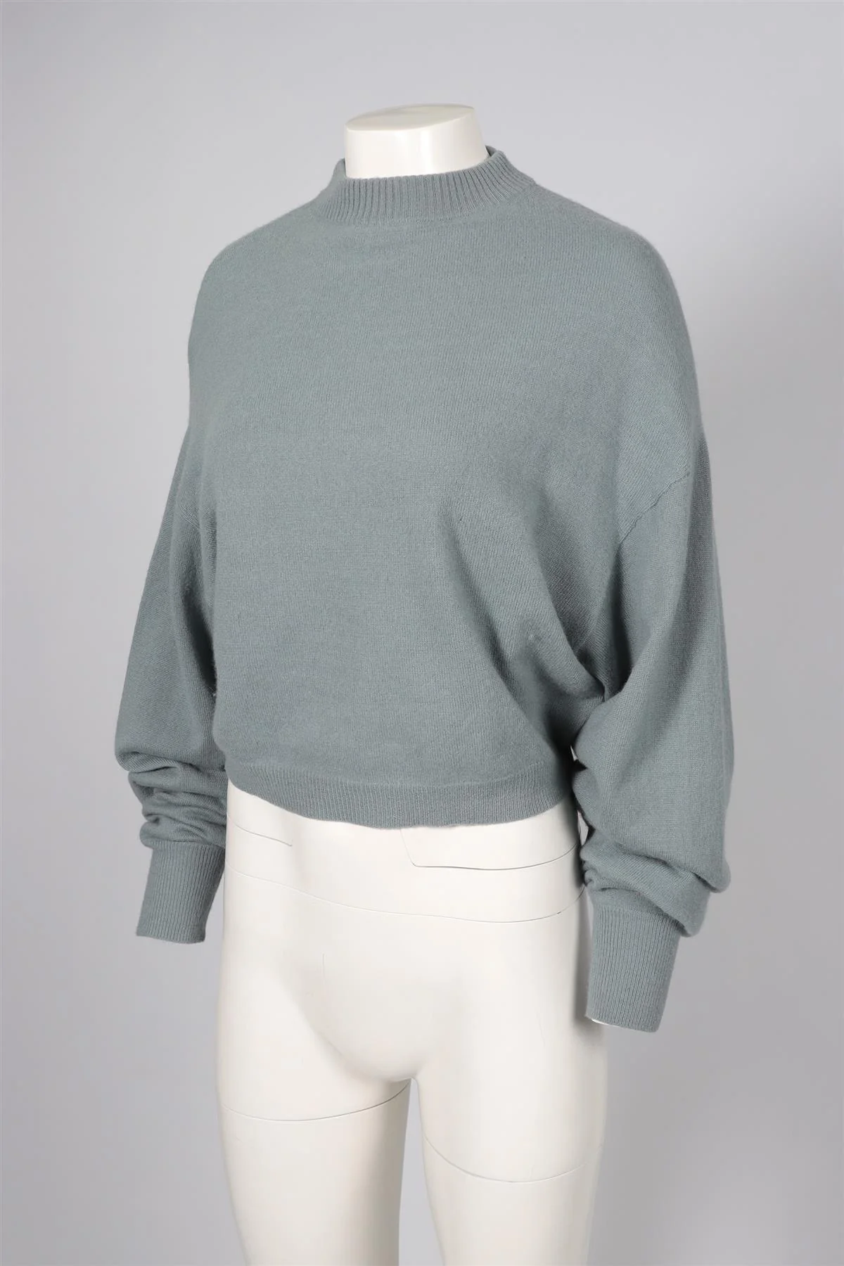 LOULOU STUDIO BLUE CASHMERE SWEATER SMALL - Image 3