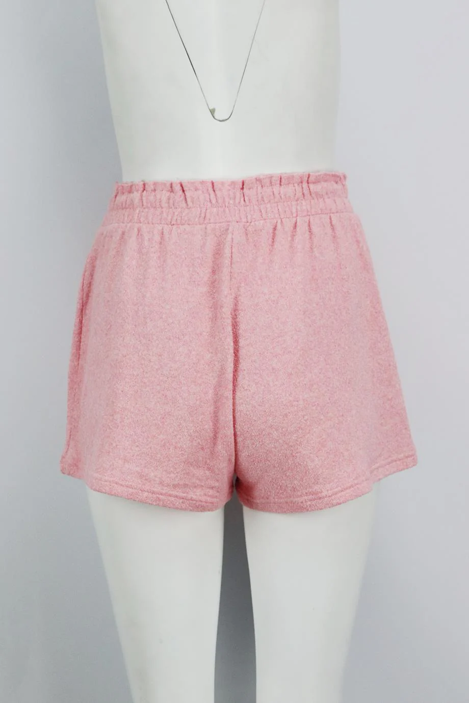 LOVESHACKFANCY BOUCLÉ KNIT SHORTS SMALL - Image 4