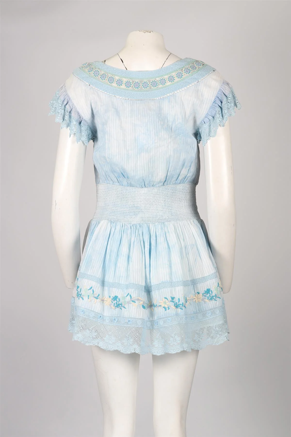 LOVESHACKFANCY COTTON MINI DRESS MEDIUM - Image 4