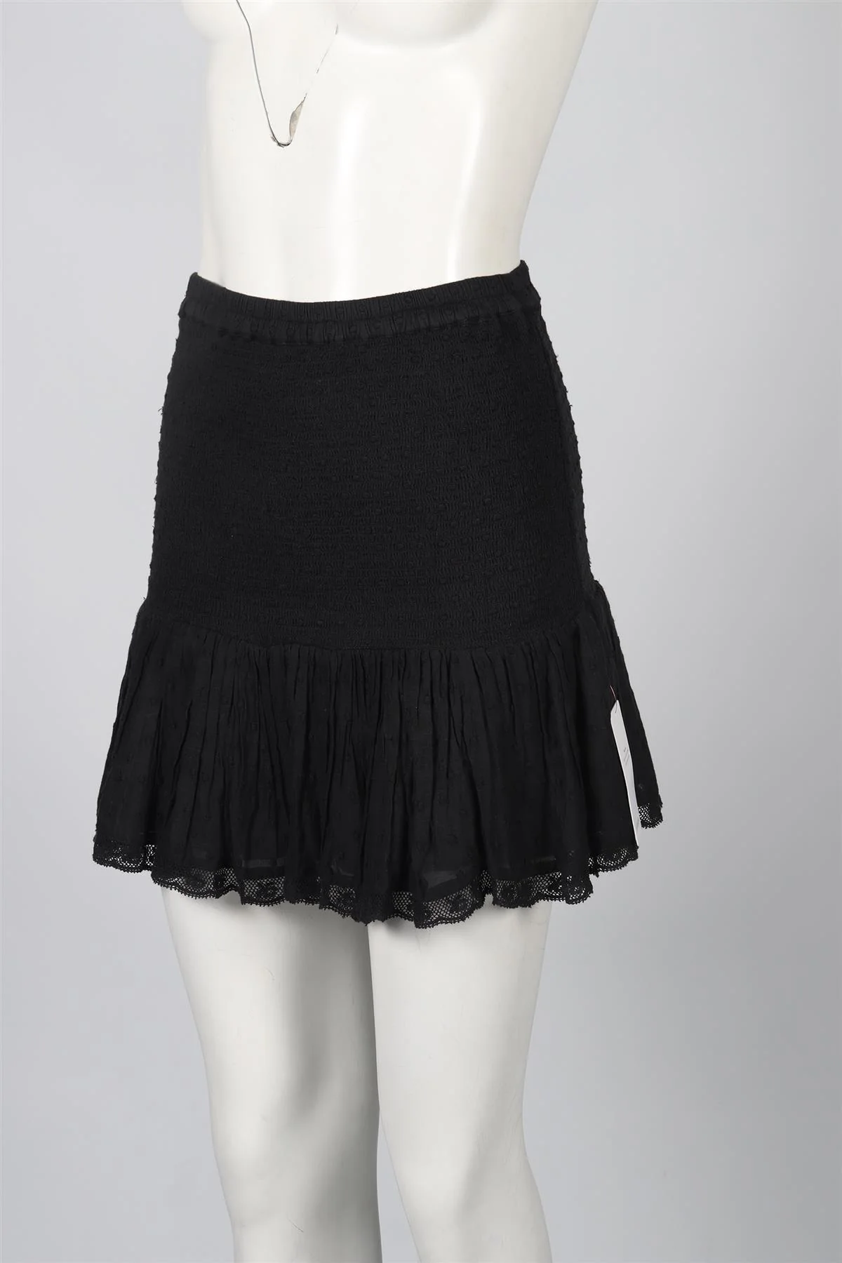 LOVESHACKFANCY COTTON MINI SKIRT SMALL - Image 3