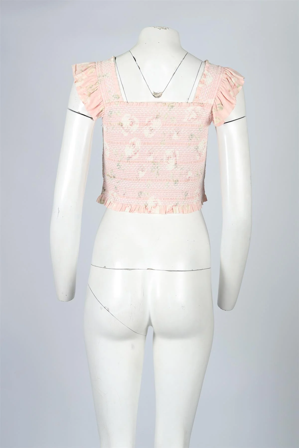 LOVESHACKFANCY CROPPED COTTON TOP MEDIUM - Image 4