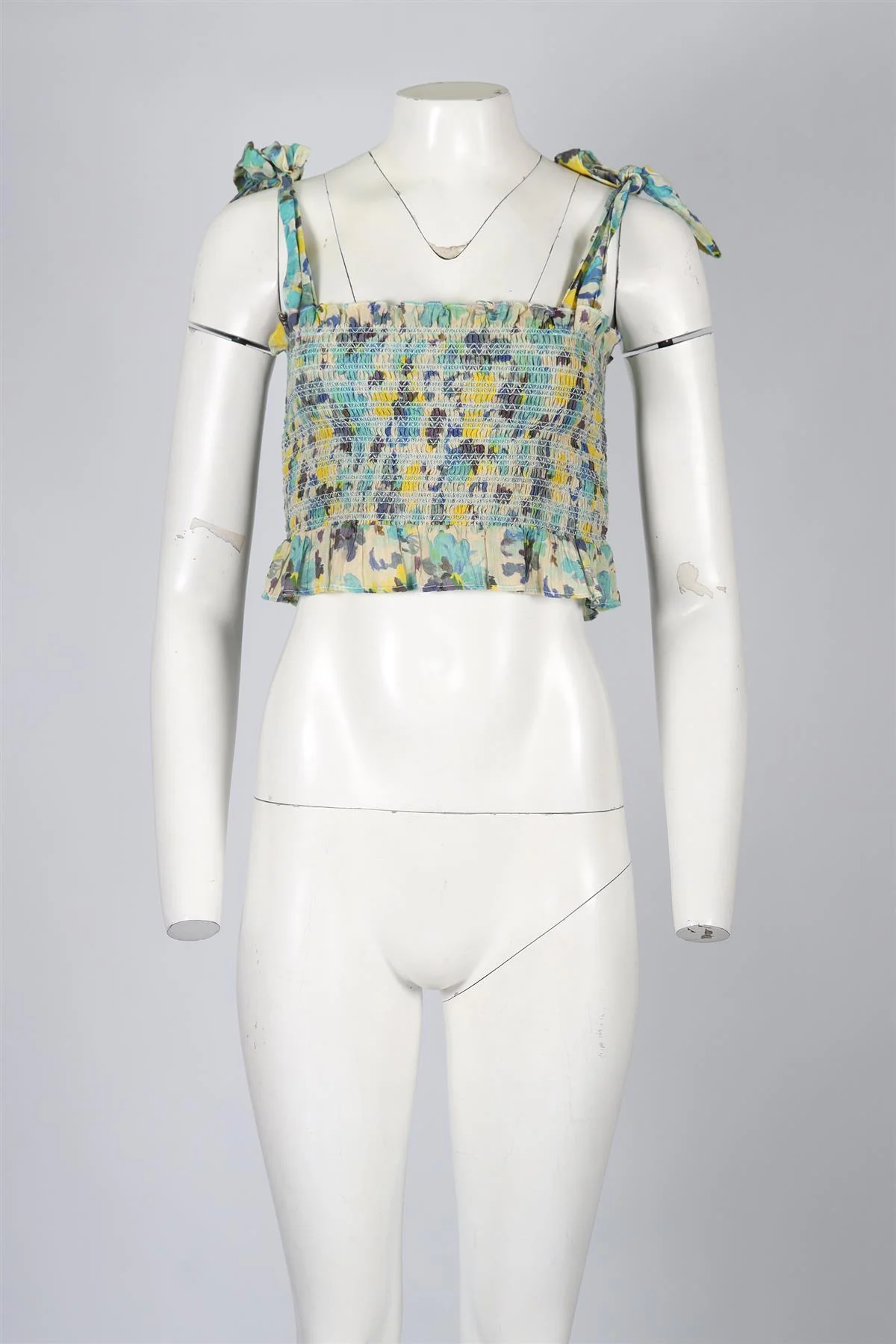 LOVESHACKFANCY CROPPED COTTON TOP SMALL - Image 2