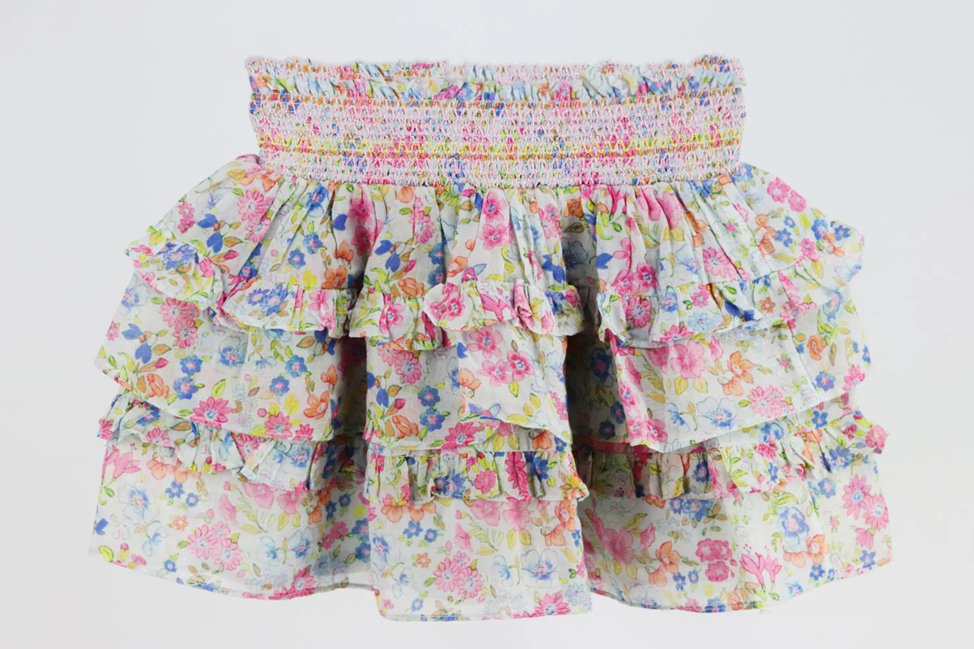 LOVESHACKFANCY KIDS GIRLS FLORAL COTTON SKIRT 7-8 YEARS - Image 3
