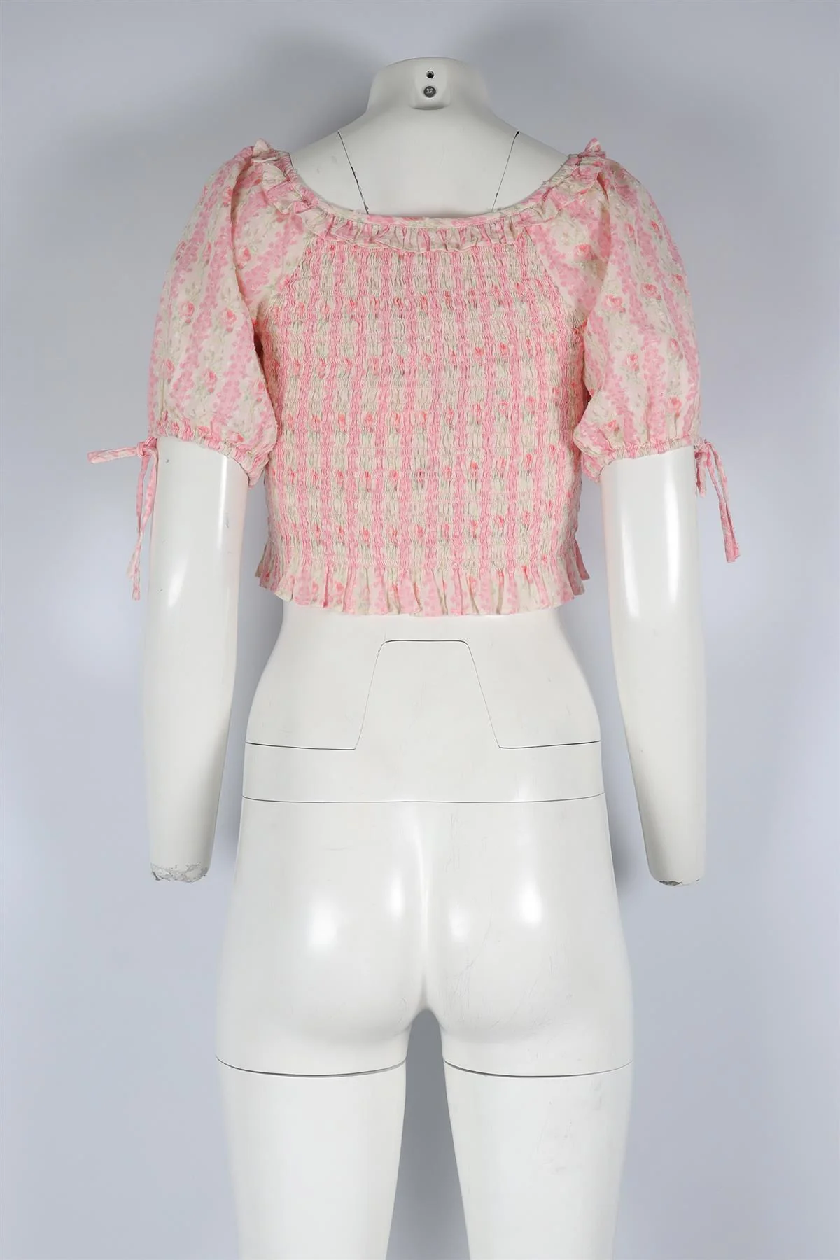LOVESHACKFANCY PINK COTTON TOP SMALL - Image 4