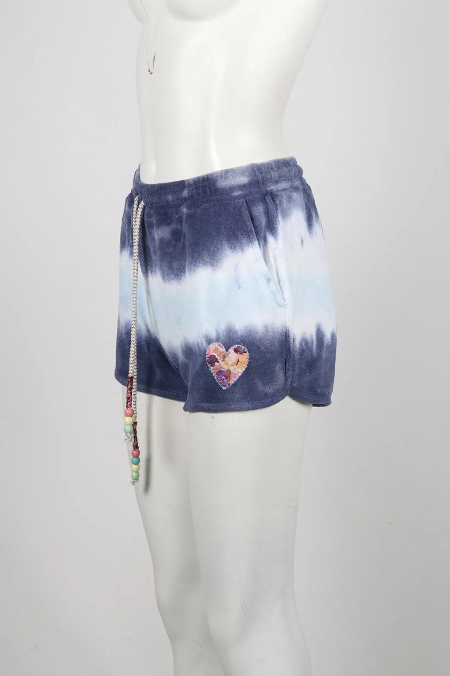 LOVESHACKFANCY TIE DYED COTTON SHORTS SMALL - Image 3
