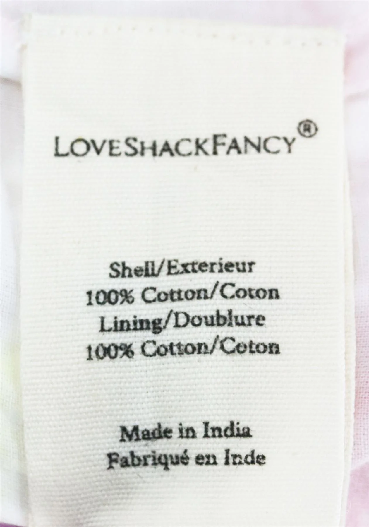 LOVESHACKFANCY TIERED TIE DYED DENIM MINI SKIRT US 4 UK 8 - Image 6