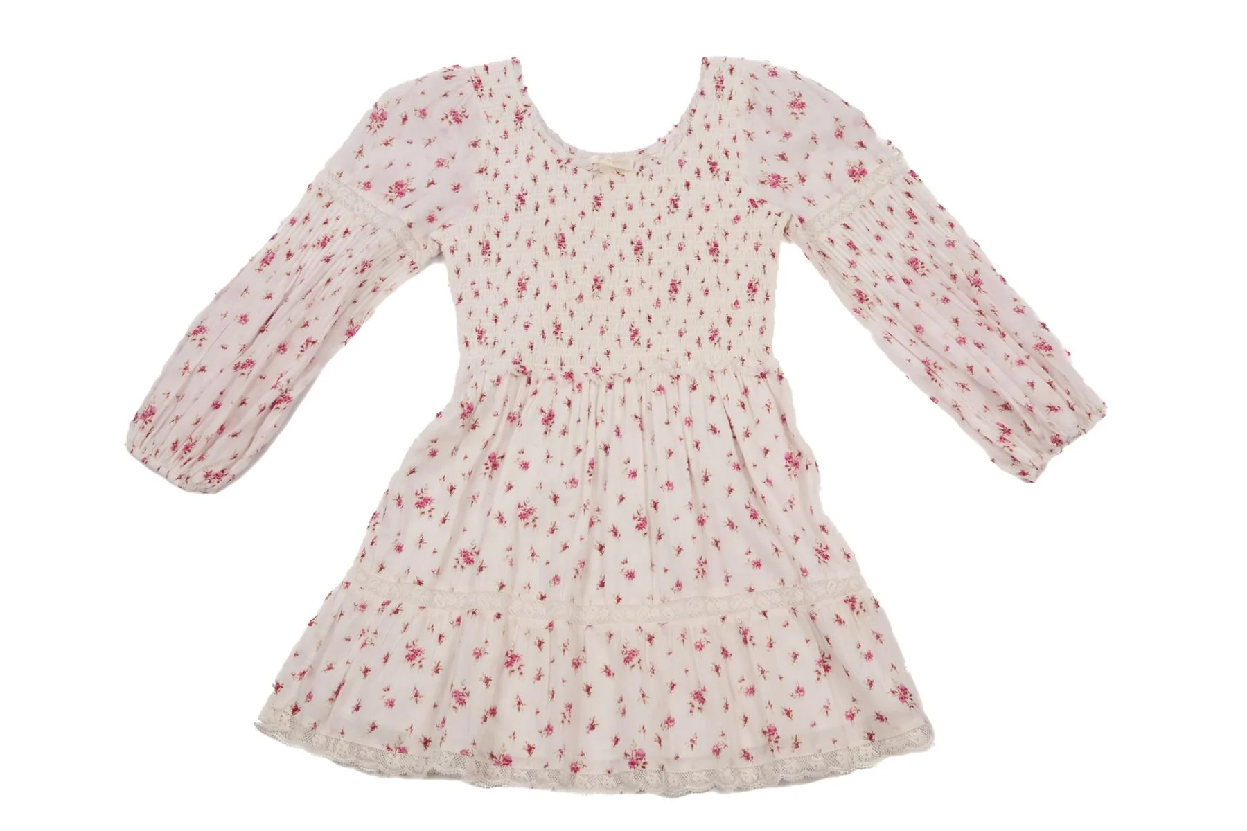 LOVESHACKFANCY WHITE KIDS GIRLS DRESS 12 YEARS - Image 2