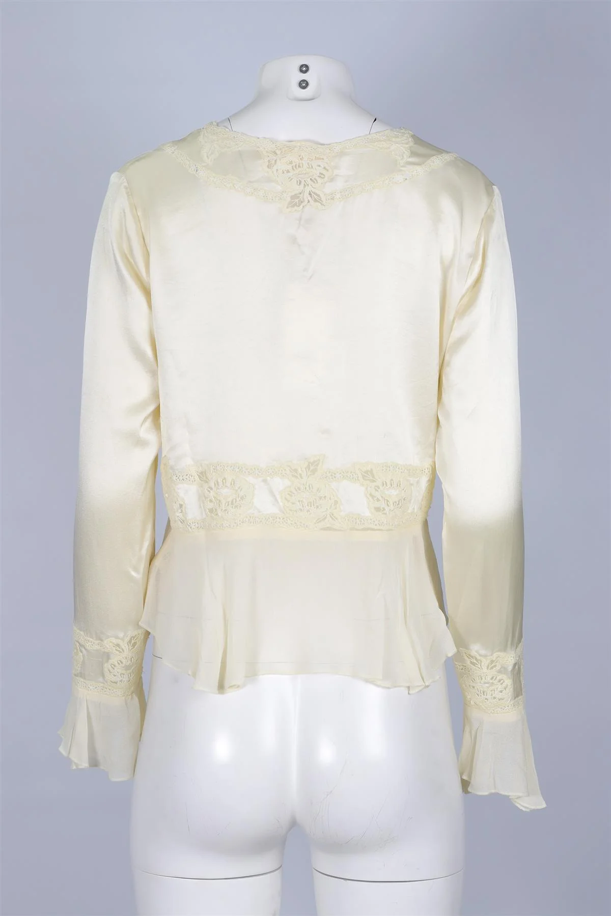 LOVESHACKFANCY YELLOW SILK TOP SMALL - Image 4