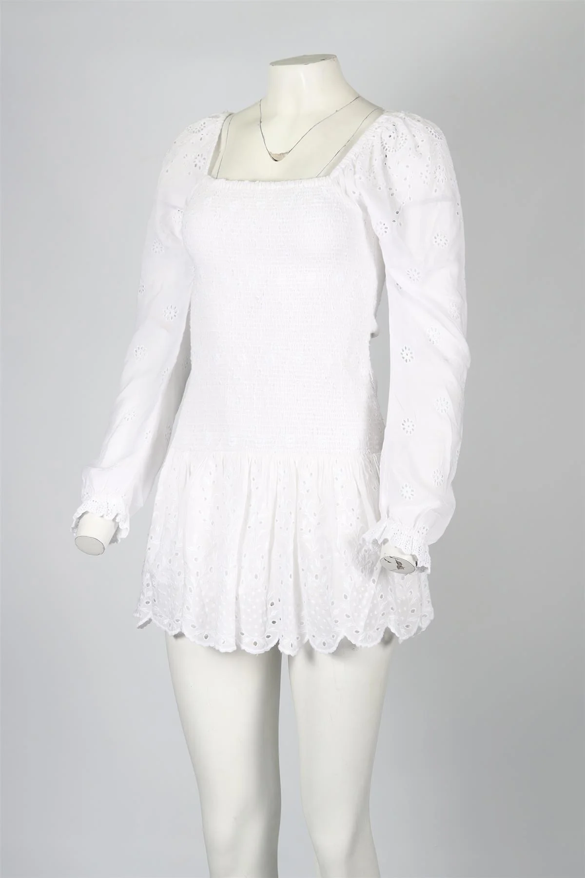 LOVESHAKEFANCY COTTON MINI DRESS SMALL - Image 3