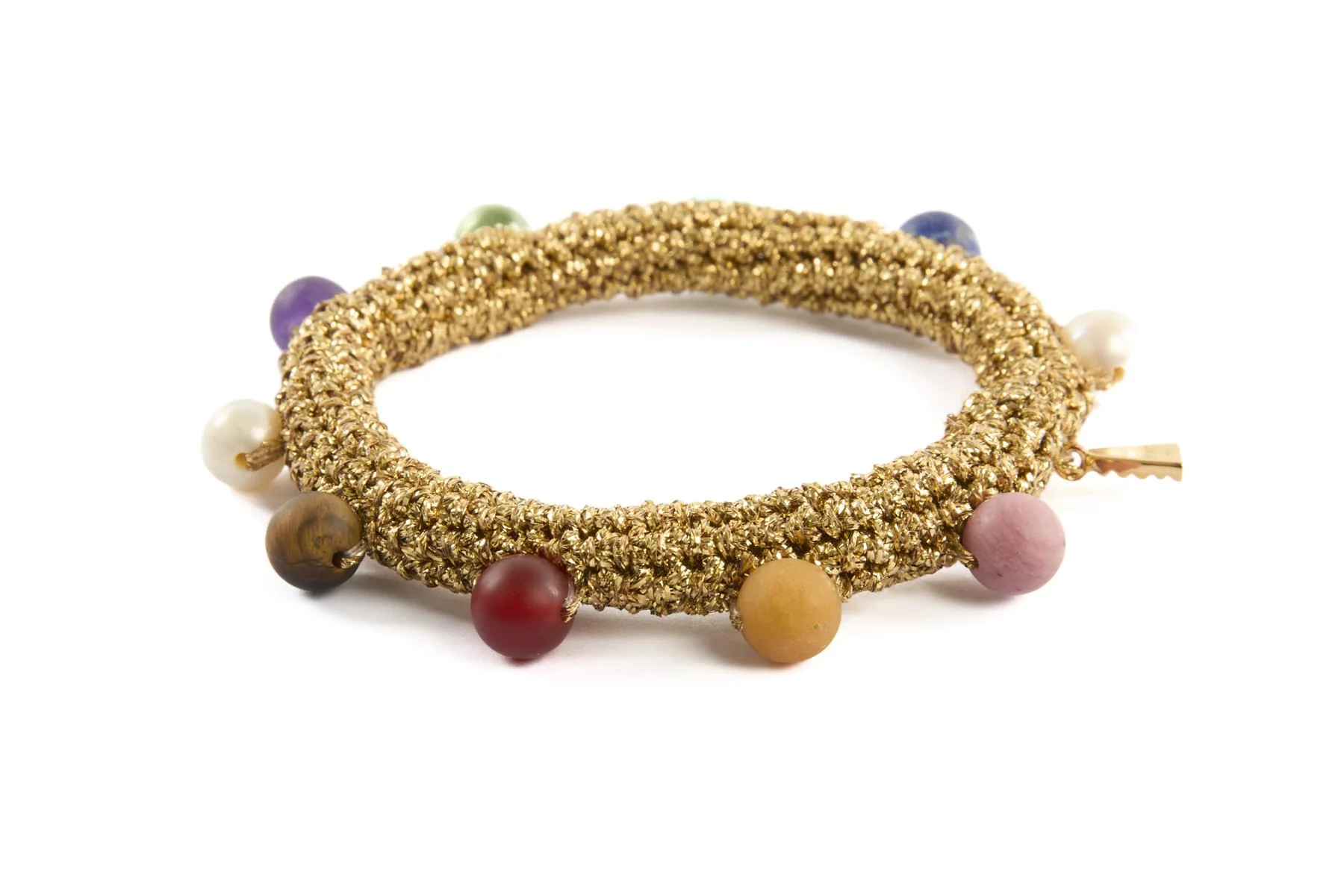 LUCY FOLK GOLD KALEIDO DIVER BRACELET - Image 3