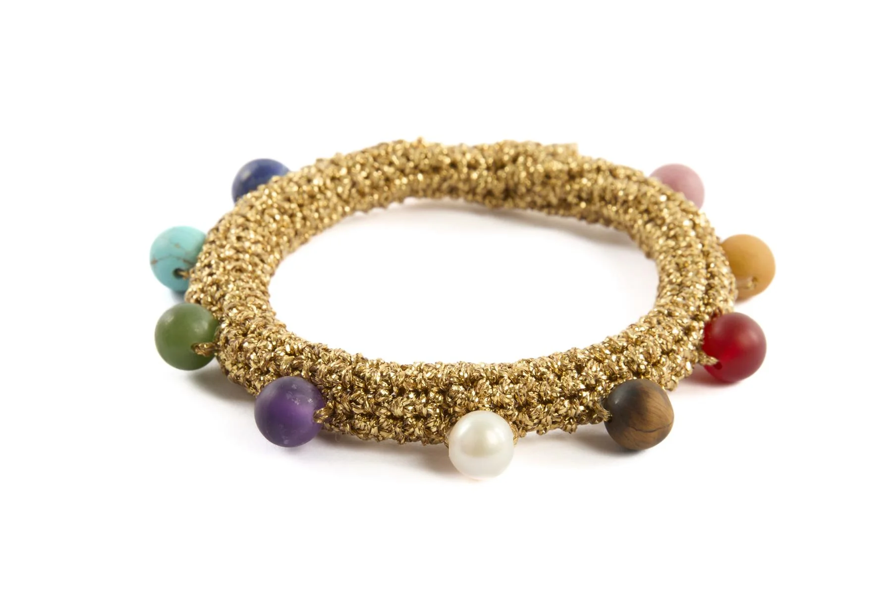 LUCY FOLK GOLD KALEIDO DIVER BRACELET - Image 4
