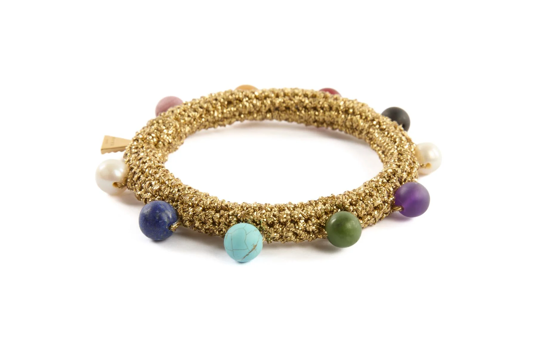 LUCY FOLK GOLD KALEIDO DIVER BRACELET - Image 5