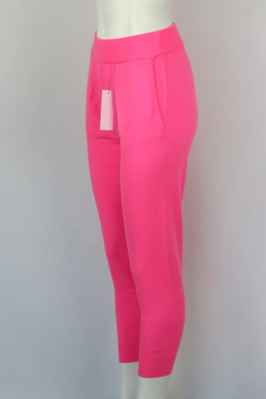 LUCY NAGLE WOOL TRACK PANTS SMALL - Image 3