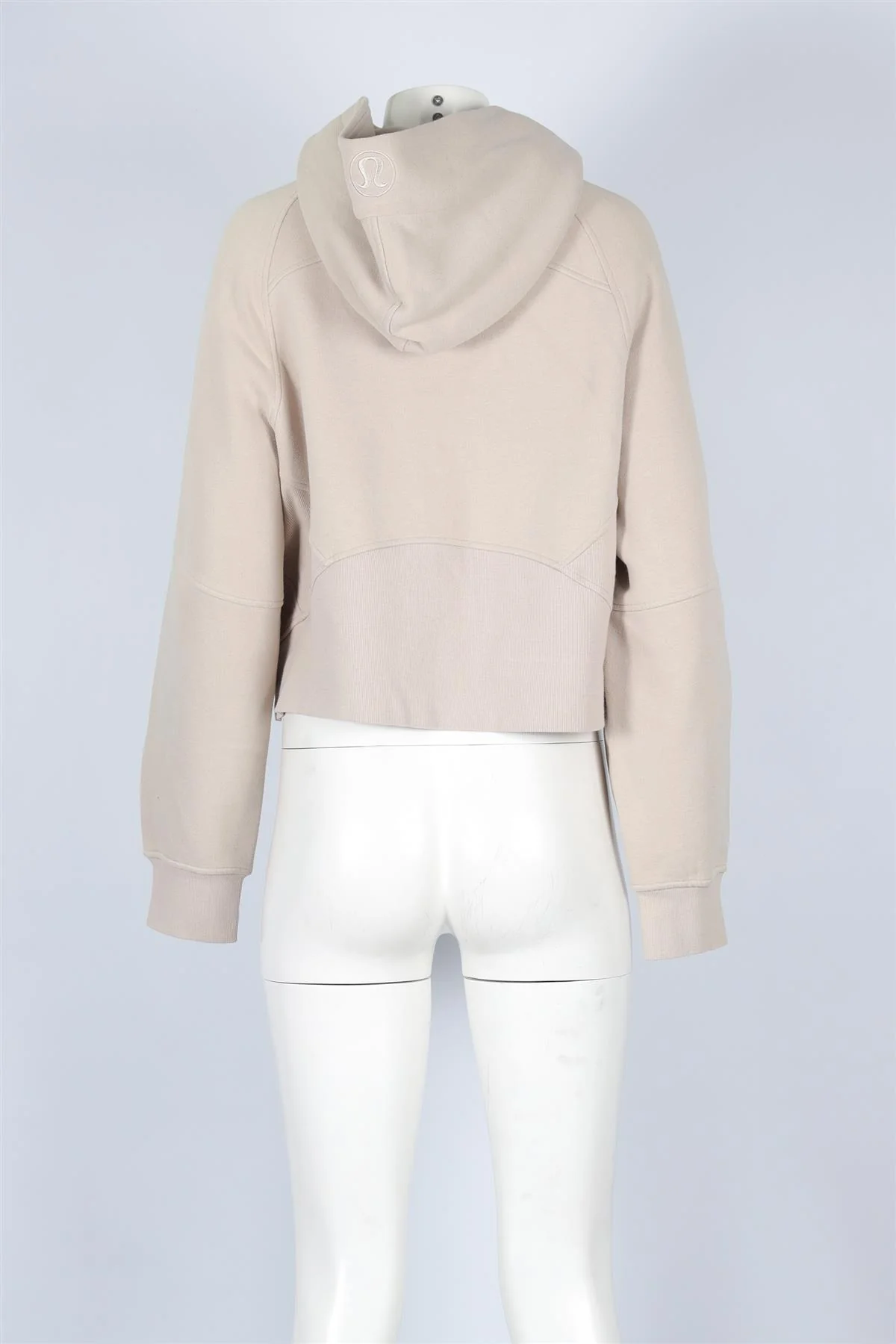 LULULEMON BEIGE COTTON HOODIE MEDIUM-LARGE - Image 4