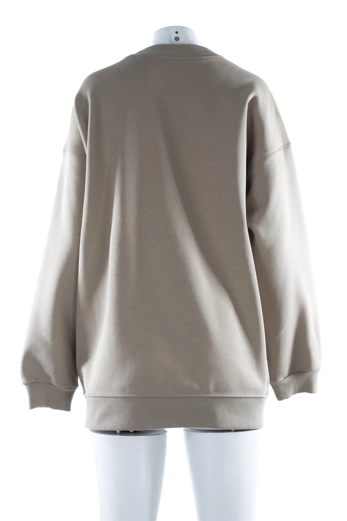 LULULEMON BEIGE COTTON SWEATSHIRT MEDIUM - Image 4