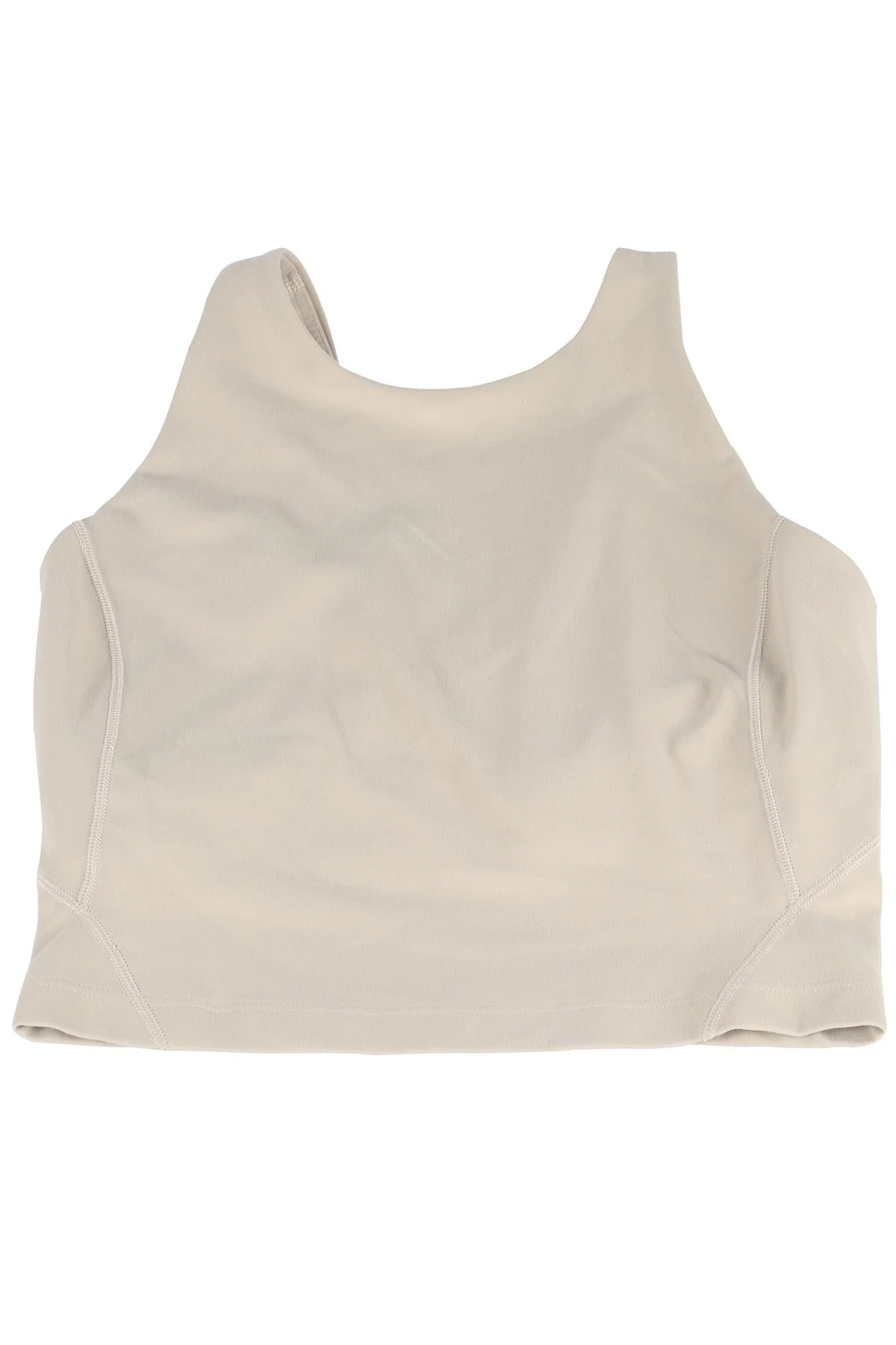 LULULEMON BEIGE SPORTS BRA US 4 UK 8