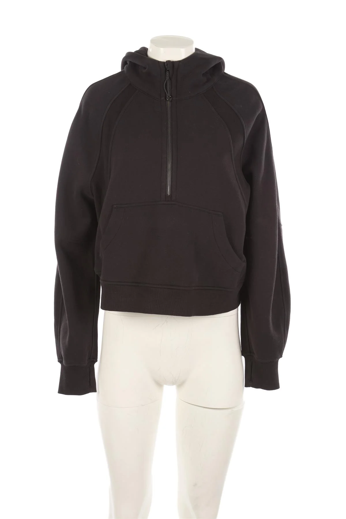 LULULEMON BLACK COTTON HOODIE MEDIUM/LARGE - Image 2