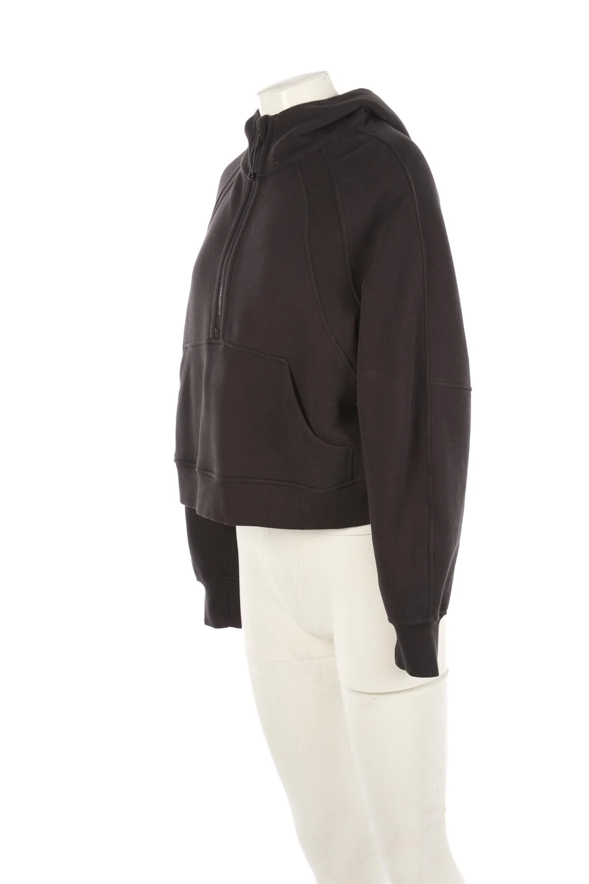 LULULEMON BLACK COTTON HOODIE MEDIUM/LARGE - Image 3