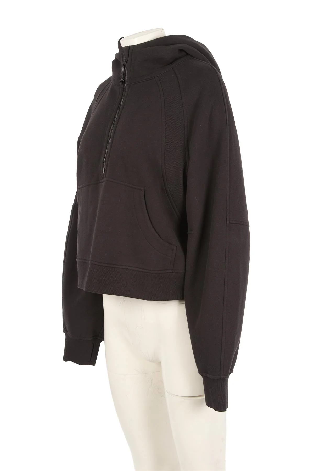 LULULEMON BLACK COTTON HOODIE MEDIUM/LARGE - Image 3