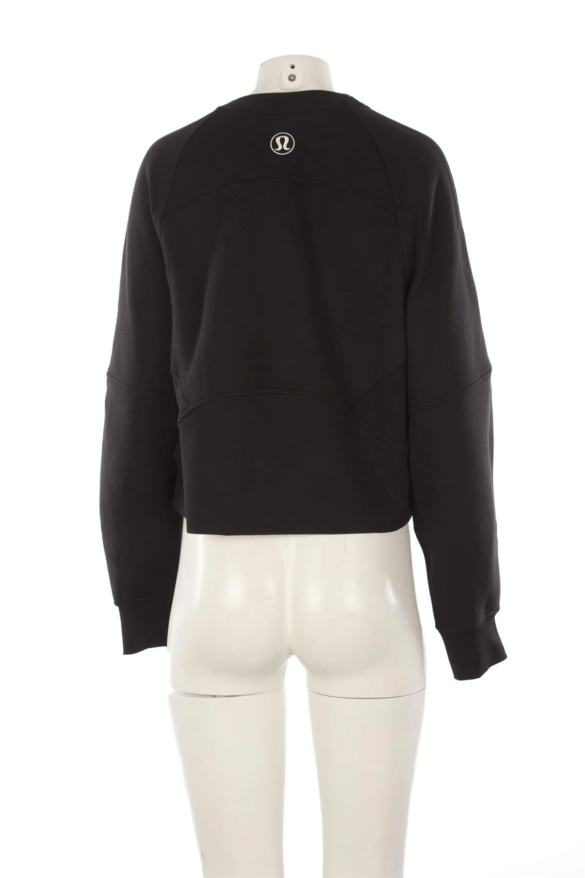 LULULEMON BLACK COTTON SWEATSHIRT MEDIUM/LARGE - Image 4