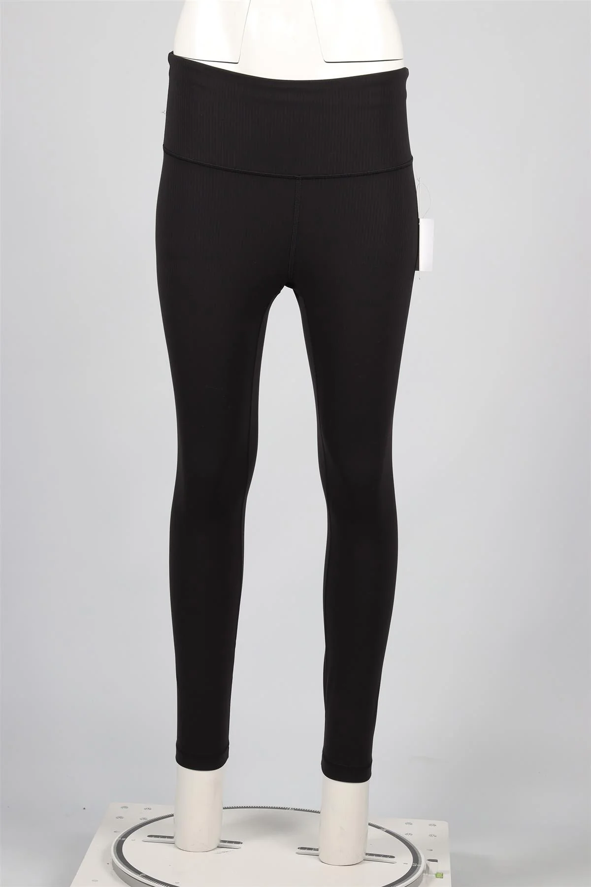 LULULEMON BLACK JERSEY LEGGINGS US 6 UK 10 - Image 2